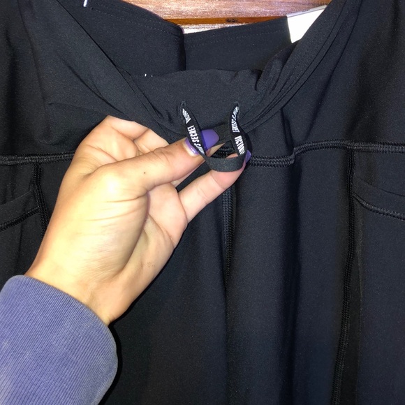 Black High Waisted Sport Leggings - Picture 6 of 7